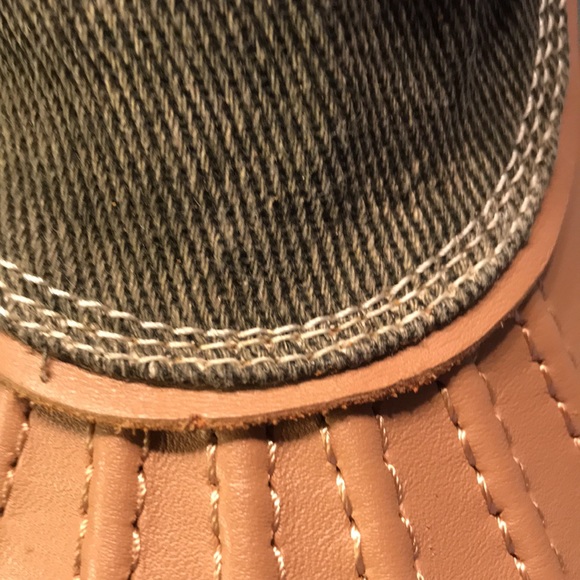 New oom. AEROSOLES Canvas Stellar Boots  with box 394tj - Picture 10 of 16